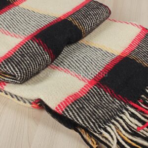 Double. size:140*205 cm(56*80 inches). Blanket from 100% of New Zealand wool.