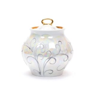 Dulevo Sugar Bowl Pattern "Morozko" 25 oz(750ml). brand name Dulevo*