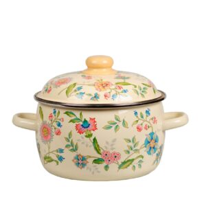 Enameled pot Stainless steel "Holland". Size: 2L, 3L, 4L