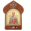 Gift. Icon. Икона Святого Николая Угодника на подставке. Saint Nikolaiy Ugodnic. size: 6*8cm