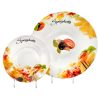 "Spaghetti" porcelain set 5 pcs for 4 persons.