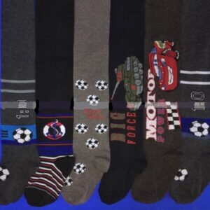 size:110-116, for 5-7 years old. Children's monophonic tights made of cotton