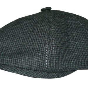 size: 57. Cap, Hat with ears from Drape- wool  for men.