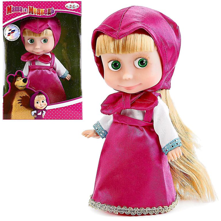 Toy Masha and the Bear buy in Kalyna store Toronto tel. 905482 3382 Toy Masha "Masha and Bear", 17 cm, No sound effects