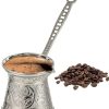 160ml/5.41 oz. Coffee pots (Cezve, Ibrik, Turka) for Turkish coffee.