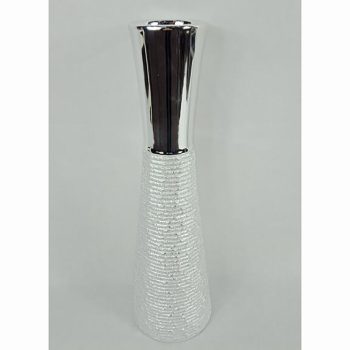 Ceramic vase Silver Top. size:14 cm*38 cm