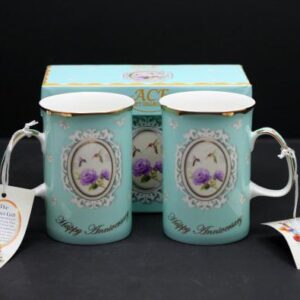Cup & Saucer Set in a Gift Box;