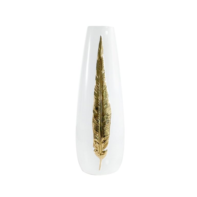 Интернет-магазин Kalynastore предлагает вам недорогие и качественные товары White/Gold Ceramic decorative vase. size: 15cm*44cm