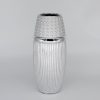 Ceramic vase Silver Top. size:11 cm*26 cm