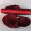 size:8(38).Foot length:26cm. Slippers made of 100% natural Sheep wool with thick soles.