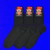size:10-11(27rus). Men's socks 100%  Organic cotton, black.