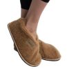 size:10-11(40-41rus)Camel wool UGG, boots, two-layer, sole 8 mm thick, EVAPLAST