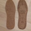100% sheep wool felt insoles  cut to fit. size: 6-15.