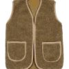 Size: XL(54-56Rus). Universal Vest made of Kazakhstan camel wool for men and women (Bezrukavka)