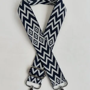 Royal Ice Black- Diamond Bandouliere. Belt  for the women's bags . size:120cm. Brand: Jacqueline Kent