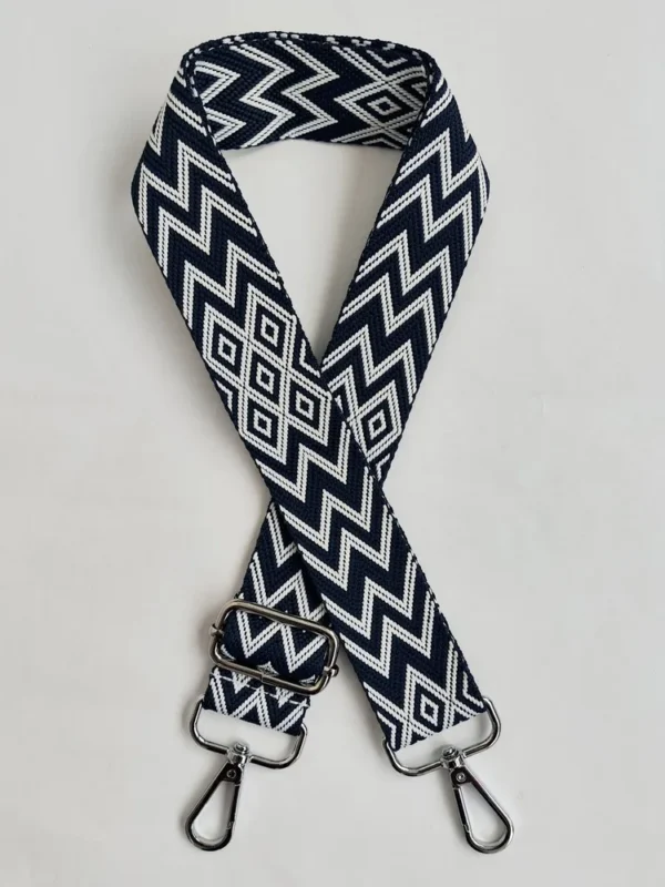 Royal Ice Black- Diamond Bandouliere. Belt  for the women's bags . size:120cm. Brand: Jacqueline Kent