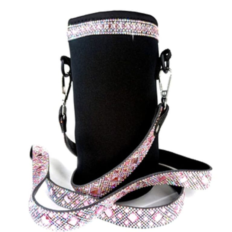 Royal Ice Tote to hold Wine Bottle, Tumbler or Water bottle. Diamond, color in Assortment.  Brand: Jacqueline Kent