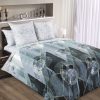 "Queen" size of 4 pc set.  Duvet cover: 180x215cm, Pillowcase: 70x70 - 2 pcs. Sheet: 200x220cm
