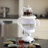 4,500ml. Electric samovar, Kettle 110V, with glass tea pot. Brand: Turky.