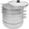 Dumpling steamer  (Mantovarka) with 4 levels, Мантоварка 4 ряда