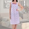 size:L(52rus). Nightgown Sleeveless,100% Cotton. Colors in Assortment.