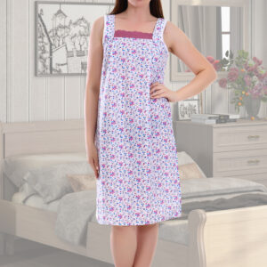 size:L(52rus). Nightgown Sleeveless,100% Cotton. Colors in Assortment.