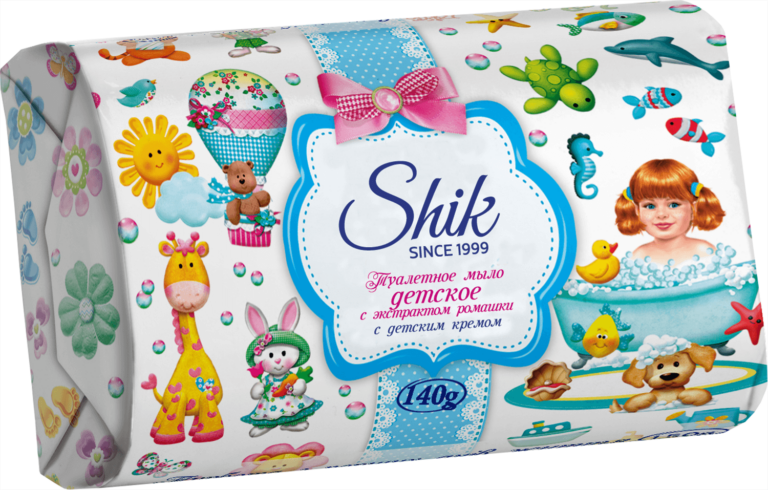 shik-baby-chamomile-140 Shik Baby bar soap, with Chamomile, paper wrapping, 140g