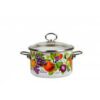 Enameled cookware pot "Confitura" brand Vitros. Size: 2L, 3L, 4L
