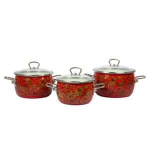 Enamel Cookware Vitross "Imperio", All Cooktops Including Induction.  Coming Soon