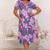 size: 52-Rus. Women's Dressing Gown, Knitted Home Wear 6710