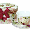 Cup and Saucer in Gift Box – Country Rose