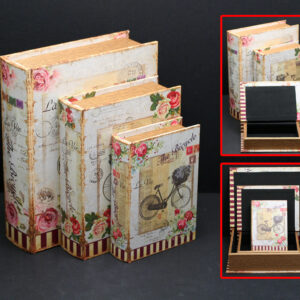 Bicycle – Vintage Book Shaped Box l