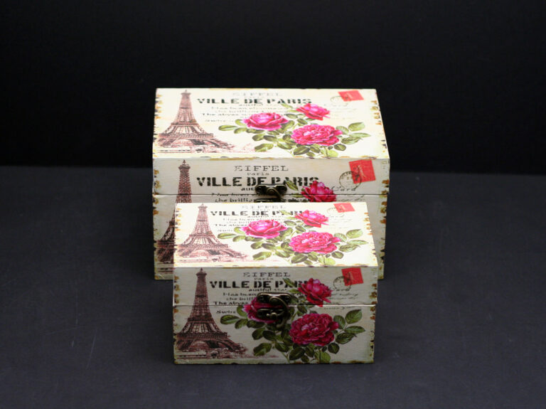 ZX1008-1 Eiffel Tower – Vintage Box s