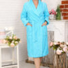 Women's terry dressing gown Elite b 100% Cotton