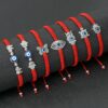 Wrist bracelet with comfortable ties with anchovy.