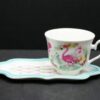 8 oz Cup & Royal Saucer in a Gift Box – Flamingo