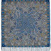 Pavlovo-Posad Shawl ''Sadko'' 100% of wool with silk fringe, size 125*125cm.