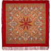 Pavlovo-Posad Shawl "Spanish" Refurbished - 100% Wool. Size 146*146. Author: Zubrisckiy Victor