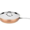 Copper fry pan