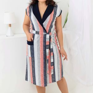Women's house dressing gown 100% Cotton