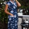 Women's house dressing gown 100% Cotton
