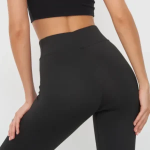 Camel wool leggings for Woman.