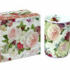 Country Rose - 10 oz New Bone China Straight Mug w/ Gift Box