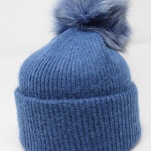 Hats with fox Budon for women