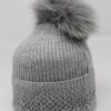 Hats with fox Budon for women