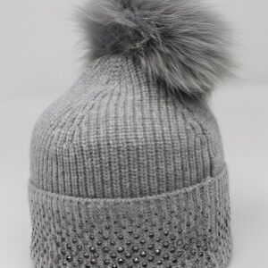 Hats with fox Budon for women