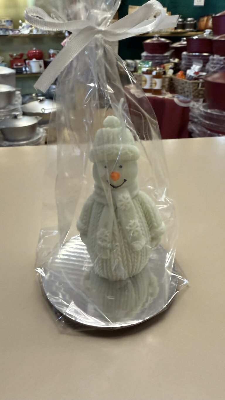 IMG_9901 Свечка "Снеговик" - Candle "Snowman" - Happy New Year 2025