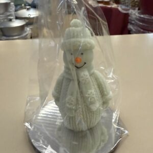 Свечка "Снеговик" - Candle "Snowman" - Happy New Year 2025