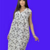 Nightgown Sleeveless,100% Cotton Knitwear. Colors in Assortment.