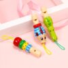 A musical wooden toy small